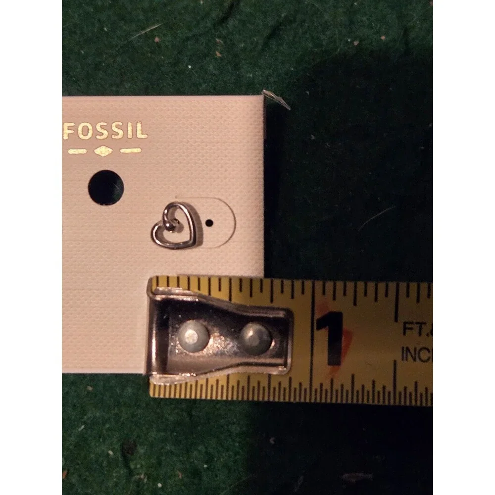 Fossil Heart Earrings (SG-29)